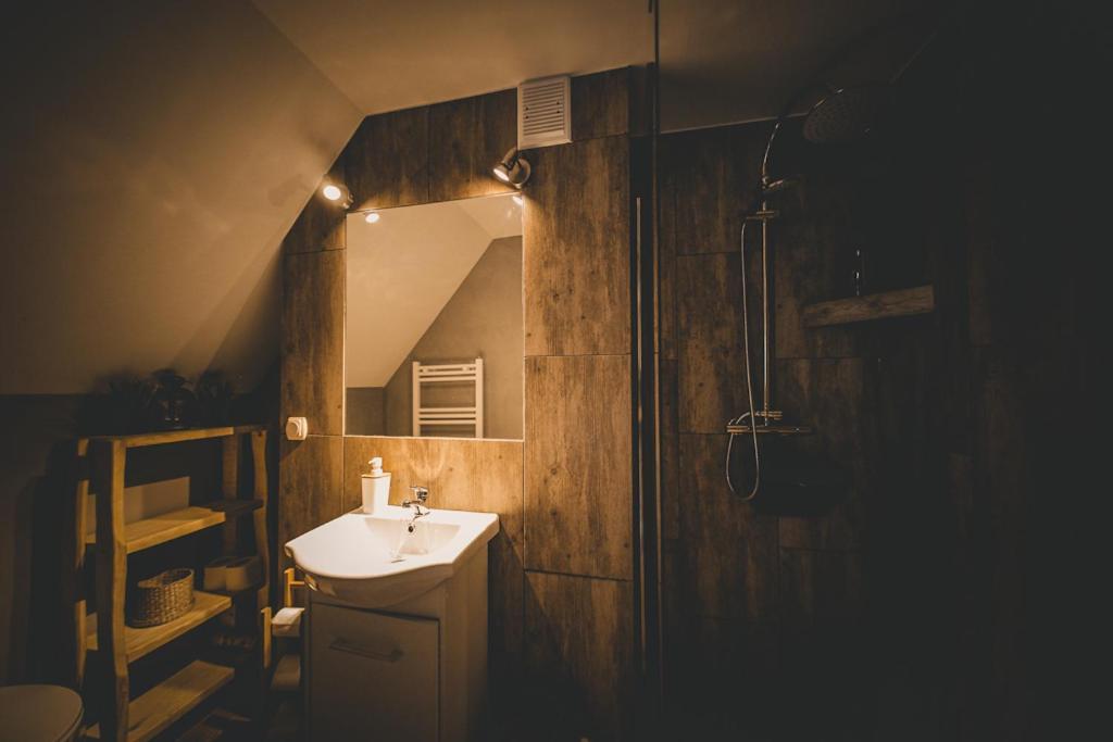 Mietowy Aniol Villa Ustrzyki Dolne Luaran gambar