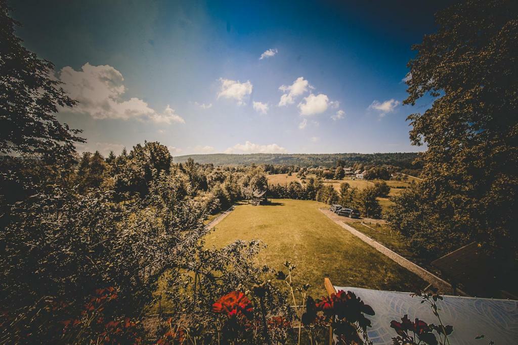 Mietowy Aniol Villa Ustrzyki Dolne Luaran gambar