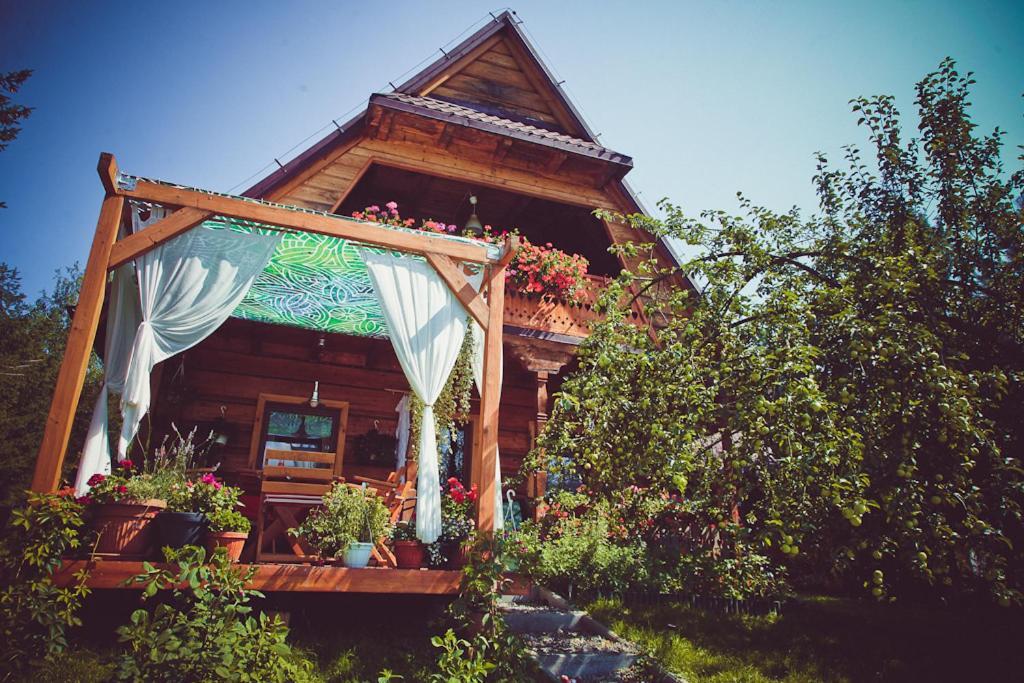 Mietowy Aniol Villa Ustrzyki Dolne Luaran gambar